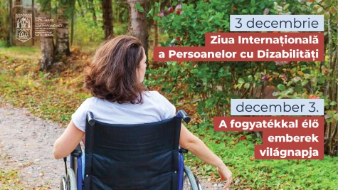 3 decembrie - Ziua Internațională a Persoanelor cu Dizabilități