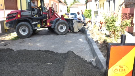 Continuăm lucrările de modernizare a trotuarelor și străzilor din municipiul Satu Mare